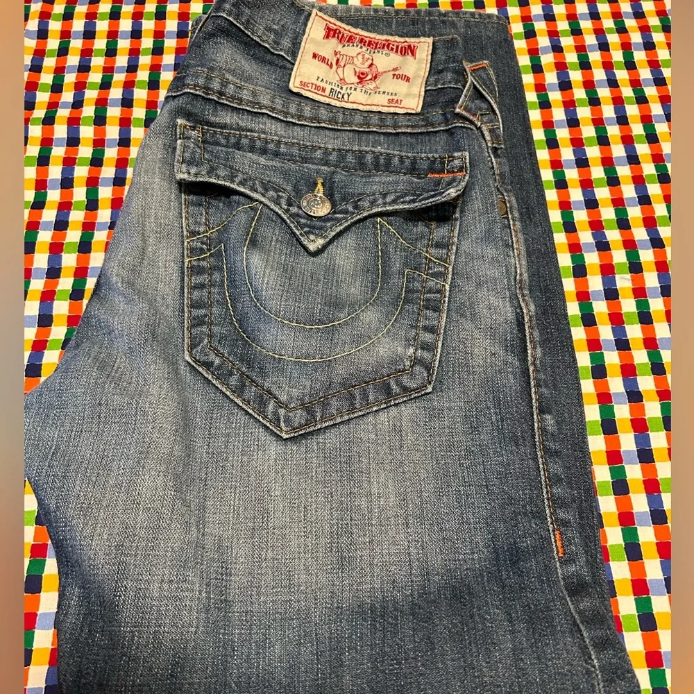 Mens true religion Ricky jeans 31x29